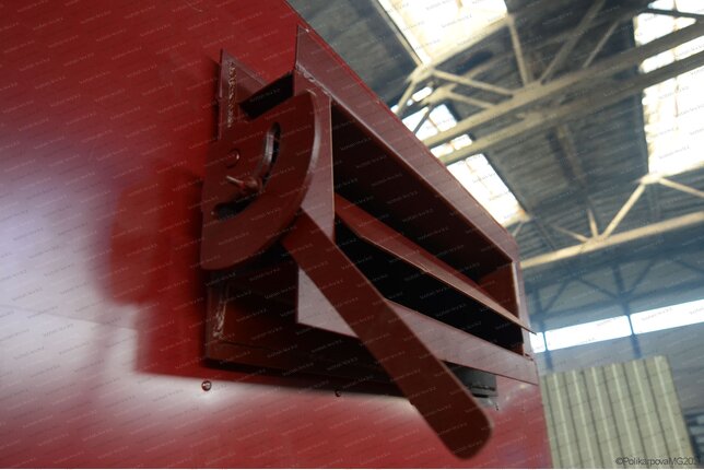 Шибер газохода к угольному котлу 1250 кВт