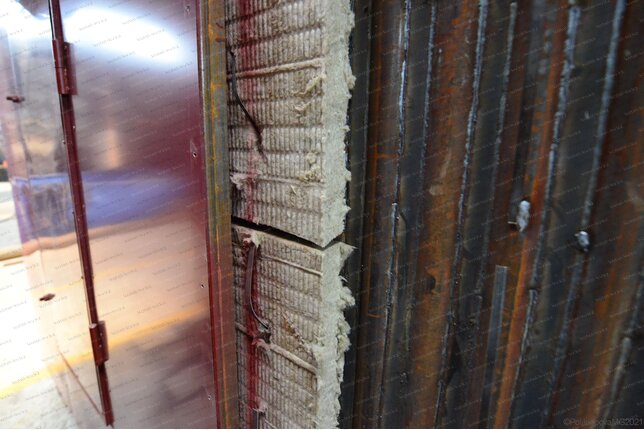 Котел 700 кВт на дровах - обмуровка